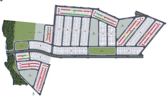 Mapa recebido de Jardim dos Angicos